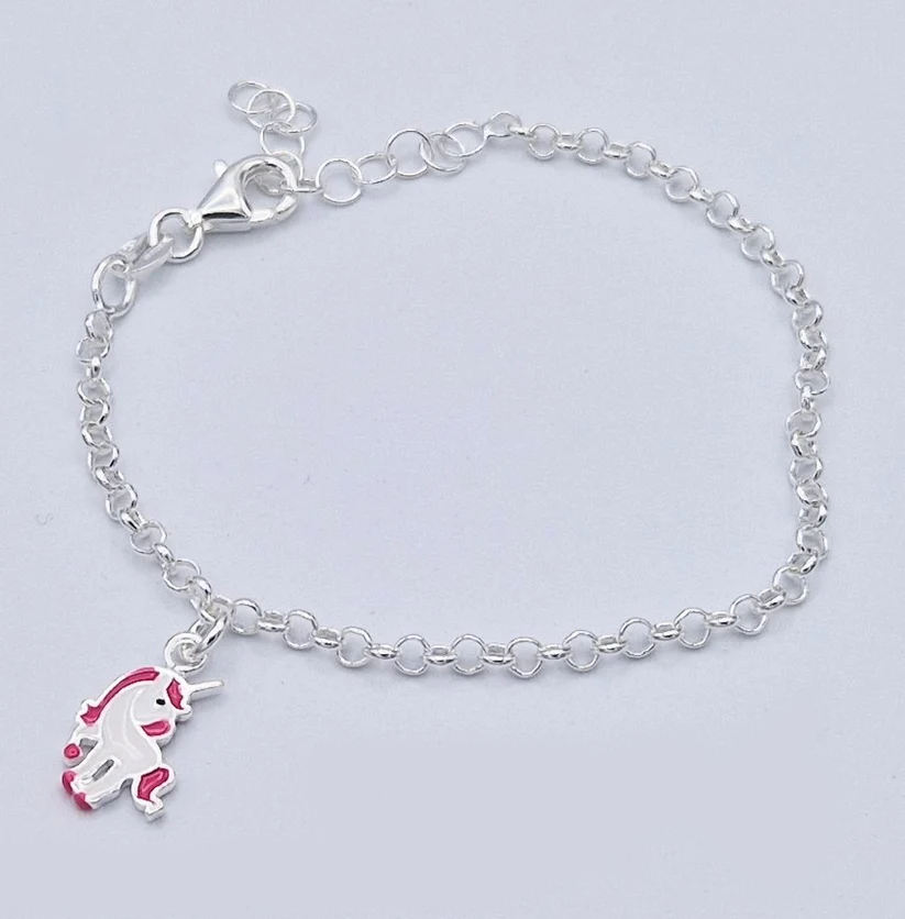 sterling silver children bracelet